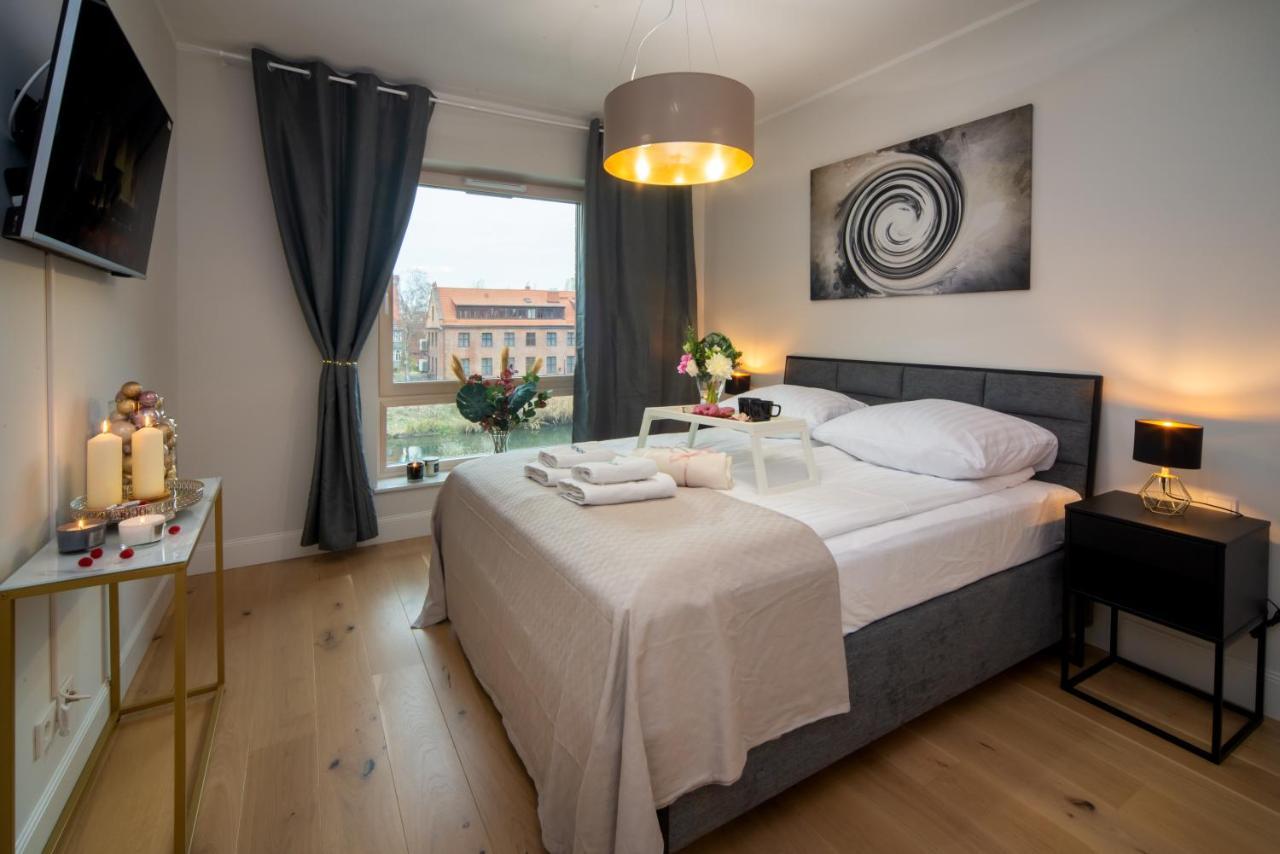 Maya'S Flats & Resorts - River View Gdansk Exterior foto