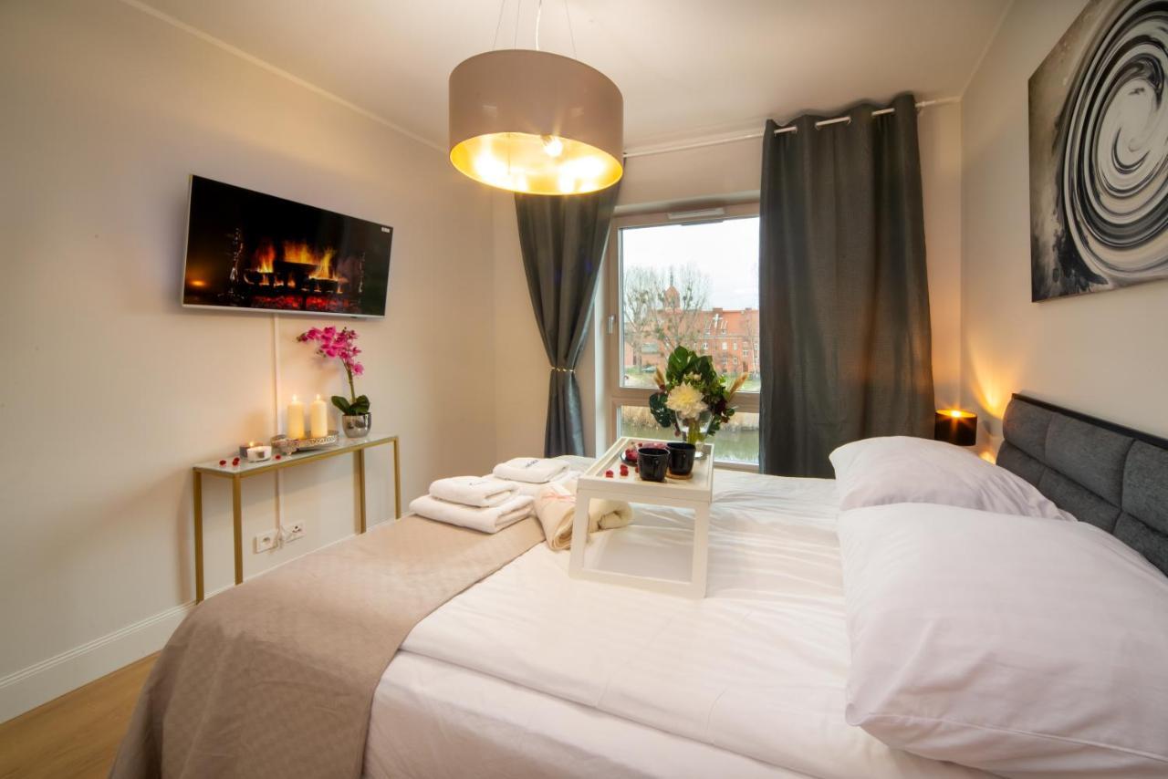 Maya'S Flats & Resorts - River View Gdansk Exterior foto